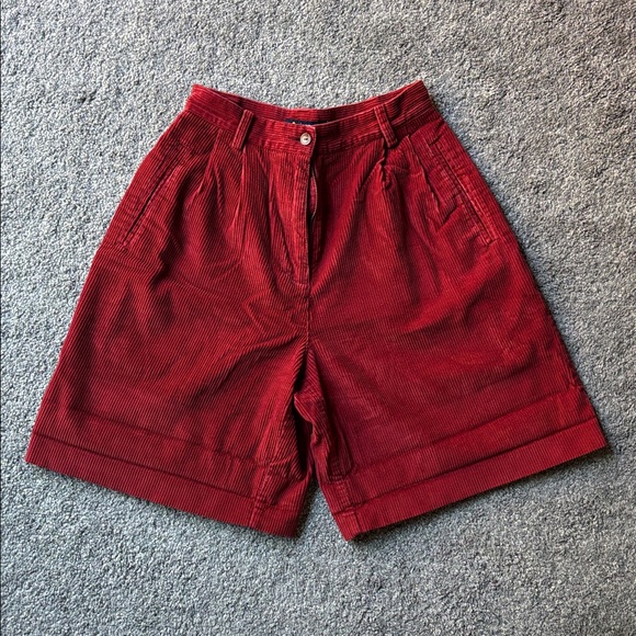 Lizsport Pants - Lizsport Corduroy Mom Shorts